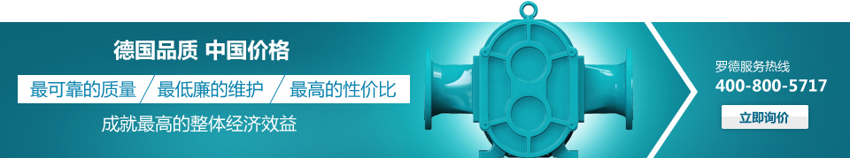 羅德凸輪轉(zhuǎn)子泵--德國品質(zhì)，中國價(jià)格